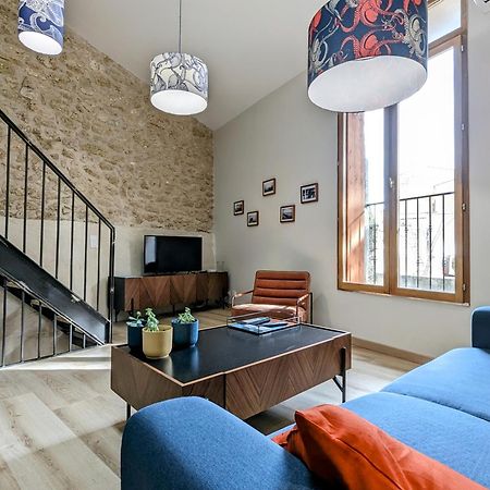 Loft D'Albenas - Clim Et Bain Villa Loupian Eksteriør bilde